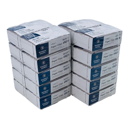 Boxes paper clips size - 20,