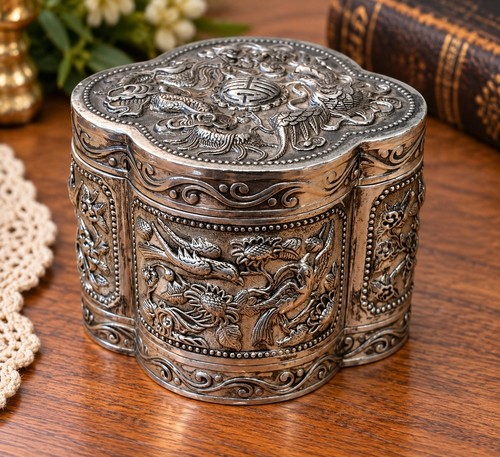 Vintage chinese silver plated - vintage,